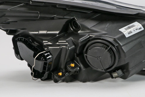 Headlight left black Vauxhall Corsa D 11-14 Valeo
