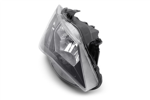 Headlight right black Seat Ibiza 16-18