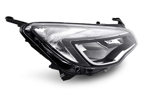 Headlight right chrome black DRL Vauxhall Astra J Sport SXI SRI 13-15