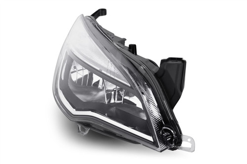 Headlight right chrome black DRL Vauxhall Astra J Sport SXI SRI 13-15
