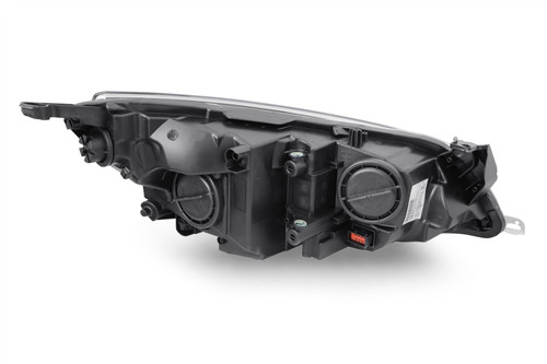 Headlight left chrome black DRL Vauxhall Astra J  Sport SRI SXI 13-15