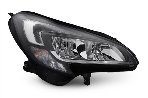 Headlight right LED DRL Vauxhall Corsa E 15-19 OEM Hella