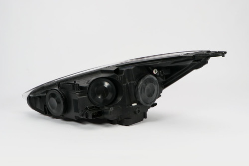 Headlight right black Ford Focus 14-17