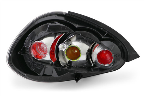 Rear light right black Toyota Aygo 09-14