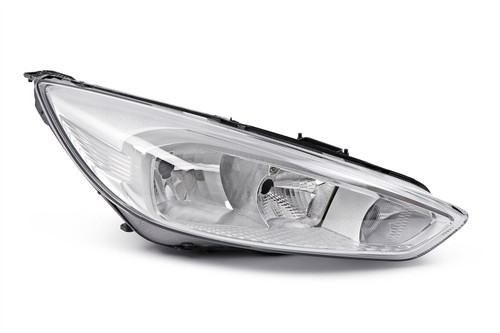Headlight right chrome Ford Focus 14-17 Hella