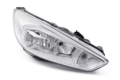 Headlight right chrome Ford Focus 14-17 Hella