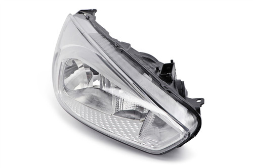 Headlight right chrome Ford Focus 14-17 Hella