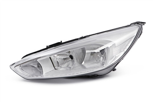 Headlight left chrome Ford Focus 14-17 Hella