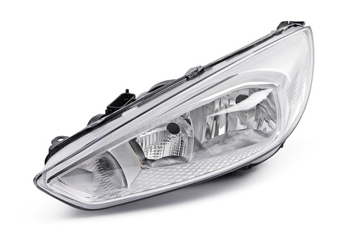 Headlight left chrome Ford Focus 14-17 Hella
