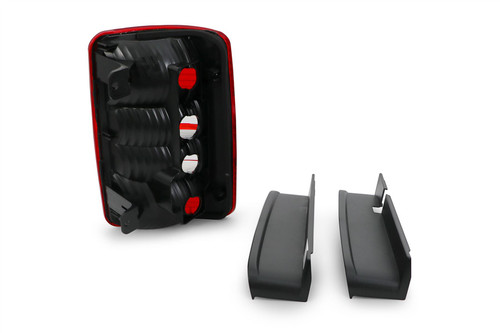 Rear light left VW Caddy MK3 10-15 1 Door Hella