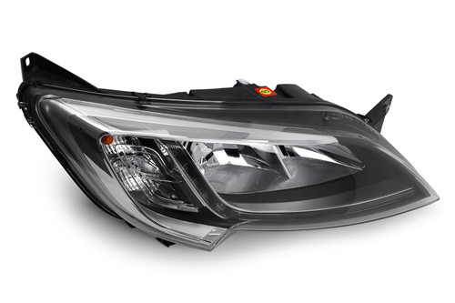 Headlight right chrome LED DRL Citroen Relay 14-