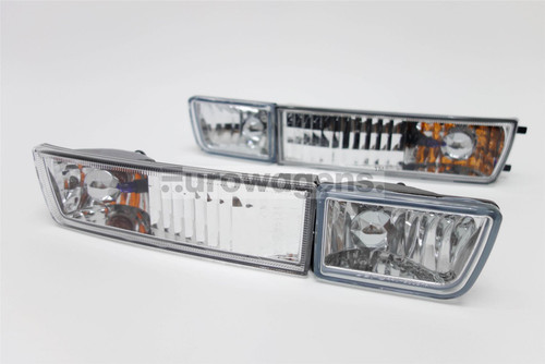 Front indicators with covers crystal clear VW Golf MK3 92-97