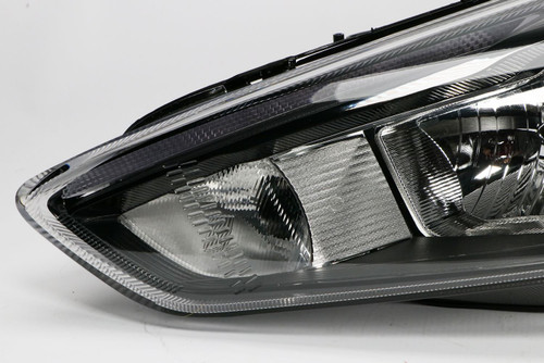 Headlight left black LED DRL Ford Focus MK3 14-17