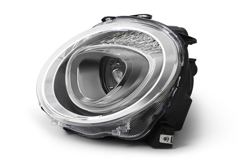 Headlight left Fiat 500 15-18