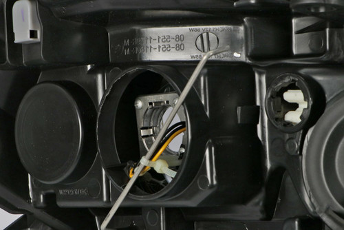 Headlight left chrome Renault Clio MK3 09-11
