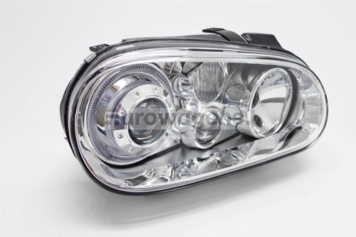 Angel eyes set chrome twin halos VW Golf MK4 98-04