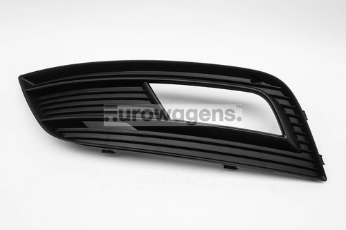 Front bumper left fog light grille Audi A4 12-15