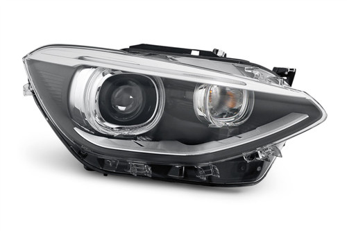 Headlight right Bi-xenon LED DRL BMW 1 Series F20 11-14 OEM Hella