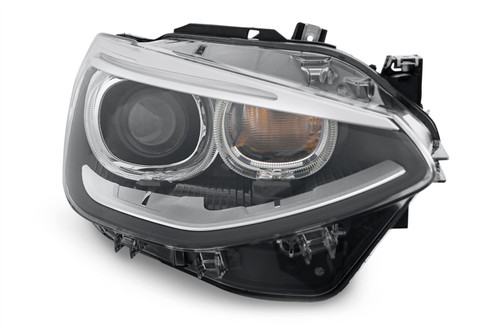 Headlight right Bi-xenon LED DRL BMW 1 Series F20 11-14 OEM Hella