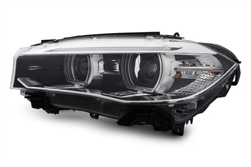 Headlight left Bi-xenon LED DRL BMW X5 14-