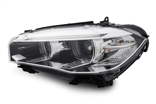 Headlight left Bi-xenon LED DRL BMW X5 14-