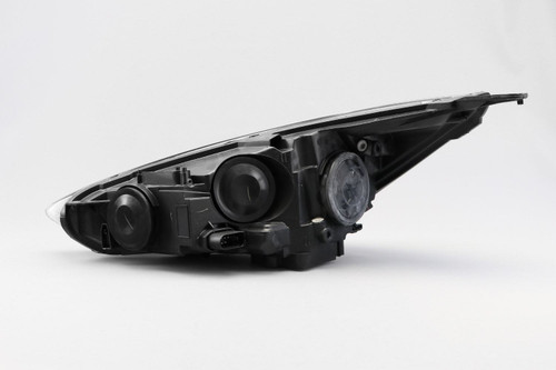 Headlight right black DRL Ford Focus 14-17