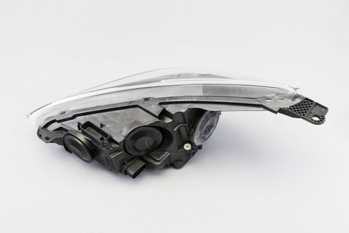 Headlight right black DRL Ford Focus 14-17
