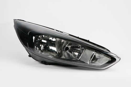 Headlight right black DRL Ford Focus 14-17