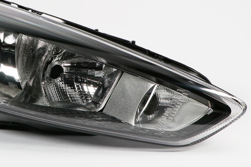 Headlight right black DRL Ford Focus 14-17