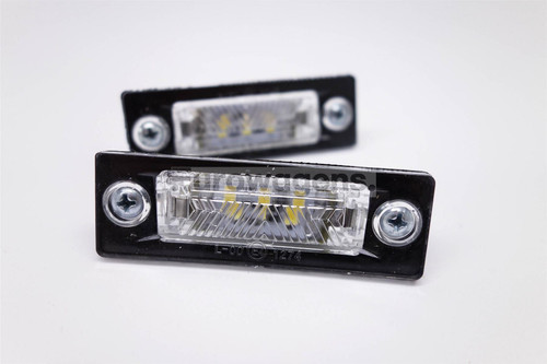 Number plate lights set LED VW Touran 03-10