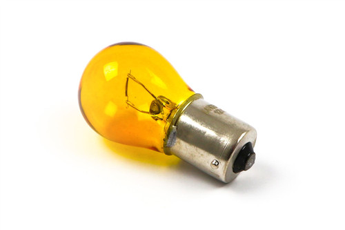 P21W Yellow rear light bulb BA15S