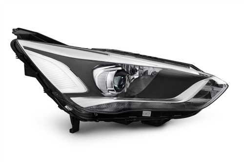 Headlight right bi-xenon adaptive LED DRL Ford C-Max 15-18