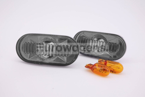 Side indicator set crystal smoked Vauxhall Vivaro 01-13