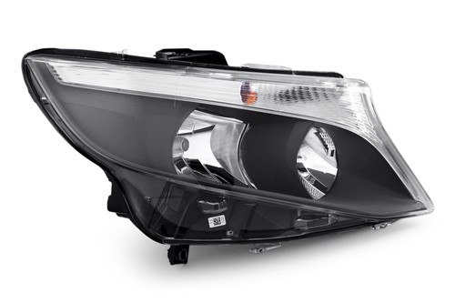 Headlight right DRL black Mercedes-Benz Vito 16-