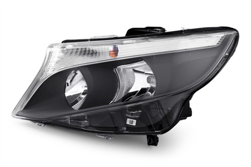 Headlight left DRL black Mercedes-Benz Vito 16-