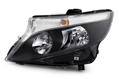 Headlight left DRL black Mercedes-Benz Vito 16-