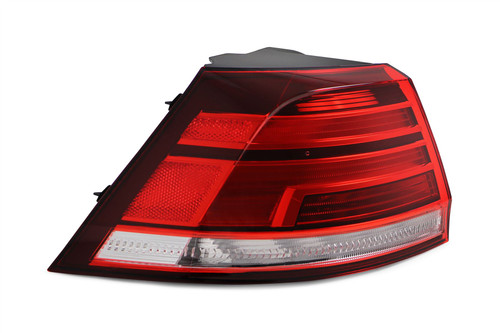 Rear light left outer dark red LED VW Golf MK7 17- Estate