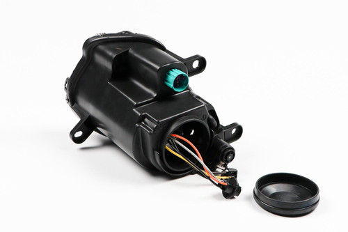 Headlights set black projector Fiat Abarth 500 07-14