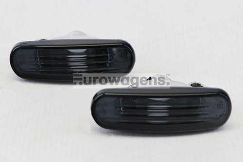 Side indicators set black Fiat Doblo 05-10