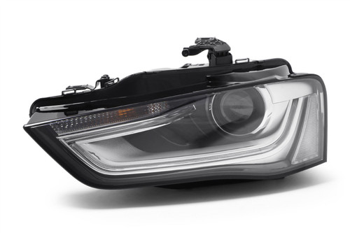 Headlight left Bi-Xenon with LED DRL Audi A4 B8 12-15