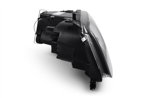 Headlight left black with fog light VW Touran 03-06