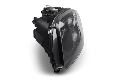 Headlight left black with fog light VW Touran 03-06