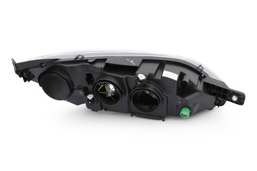 Headlight left black Peugeot Boxer 14-
