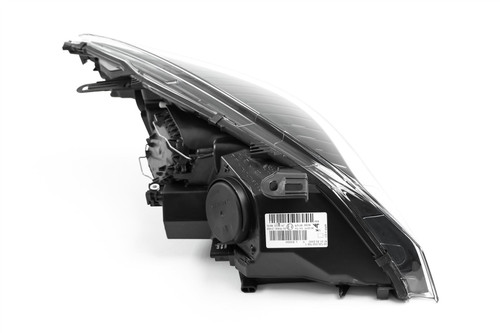 Headlight left black Renault Megane 10-12