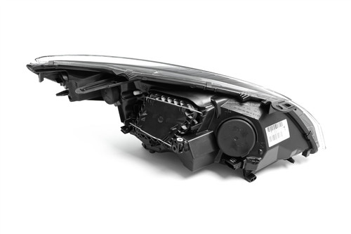 Headlight left black Renault Megane 10-12