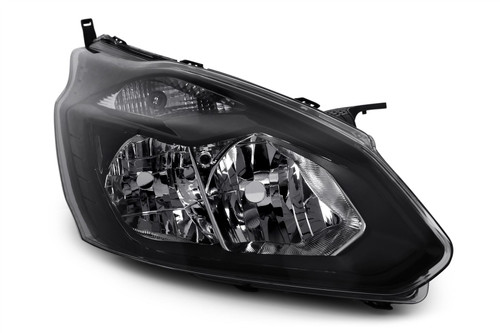 Headlight right black Ford Transit Custom 12-