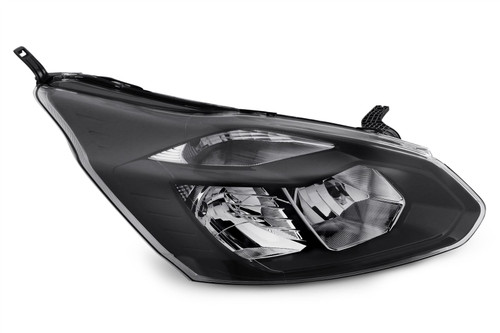 Headlight right black Ford Transit Custom 12-