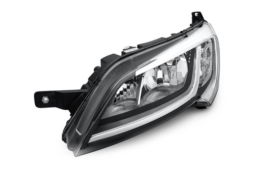 Headlight left chrome Fiat Ducato 14-