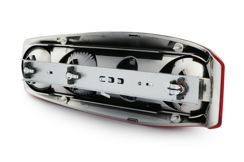 Rear light left Hella Caraluna II with reverse round reflector Ducato motorhome