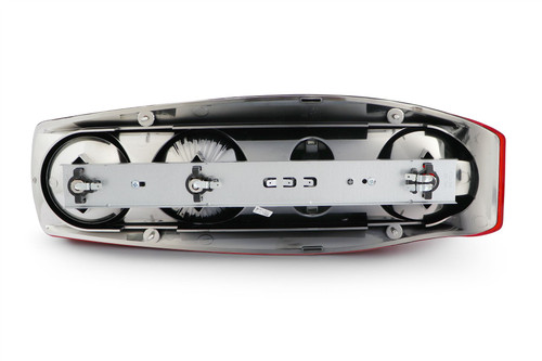 Rear light left Hella Caraluna II with reverse round reflector Peugeot Boxer motorhome